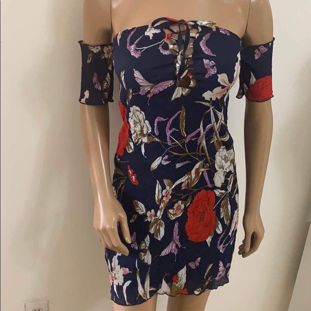Fashion Nova Floral Mini Dress